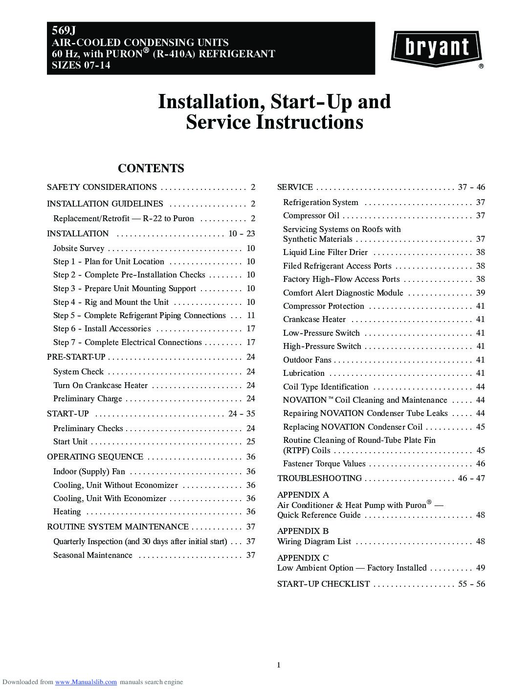 569j - Manual de Instalacion, arranque y servicio