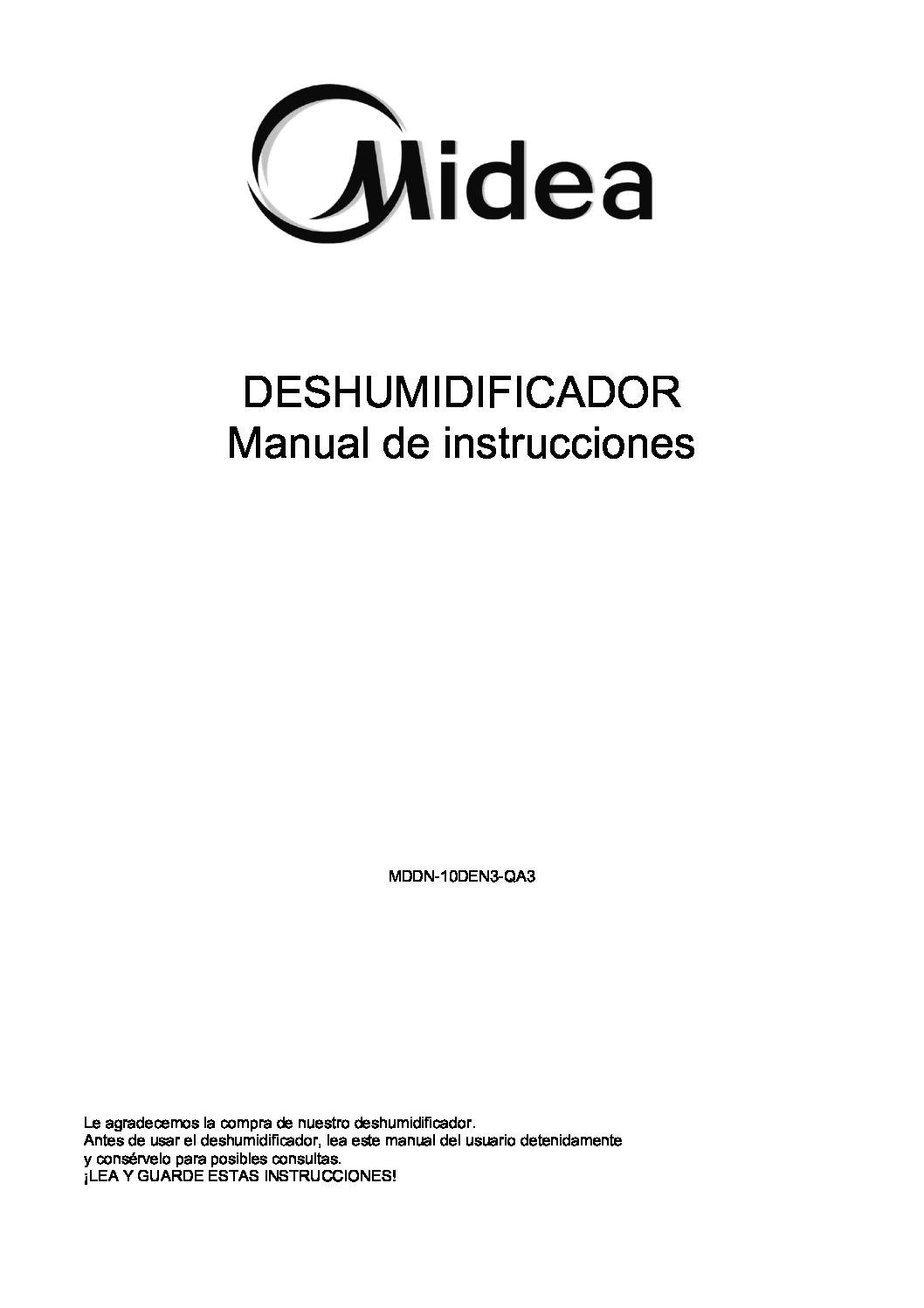 Deshumidificador Midea MDK Climaproyectos S.A. de C.V.